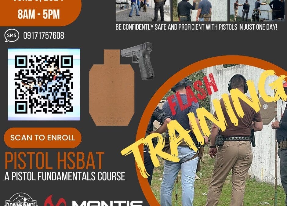 June 8-9 Flash Training – QC Pistol and Rifle HSBAT Training