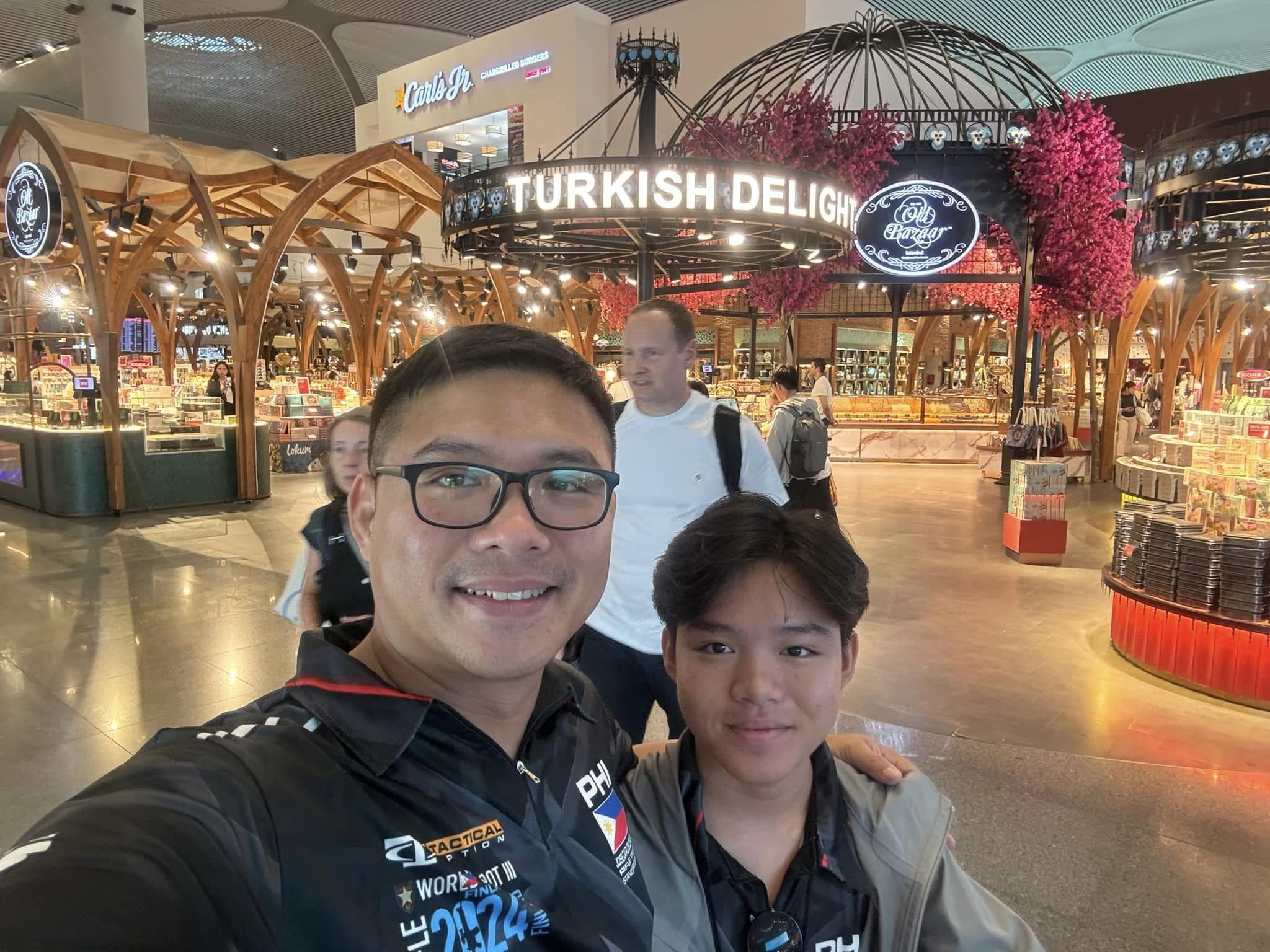 Coach Kayo and Rigel Coruna's arrival in Finland for the 2024 World Rifle Shoot Coach Kayo and Rigel Coruna's arrival in Finland for the 2024 World Rifle Shoot