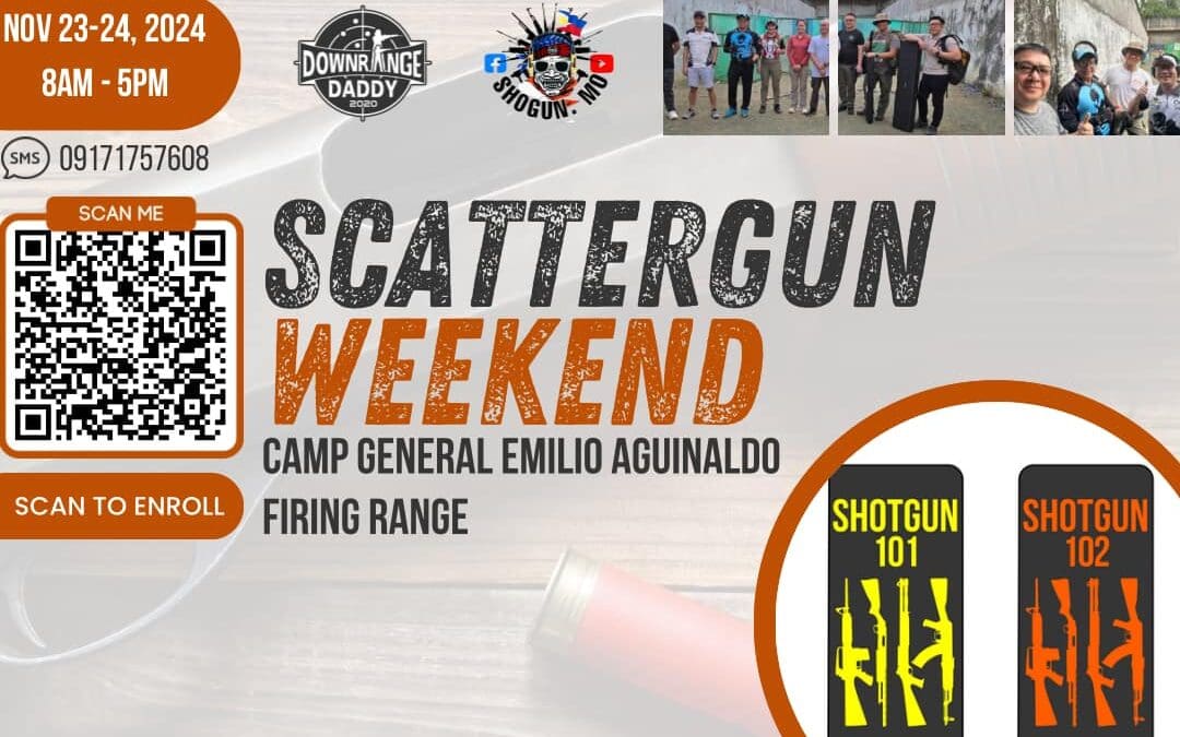 November 23-24 | Scattergun Weekend | Shotgun 101/102