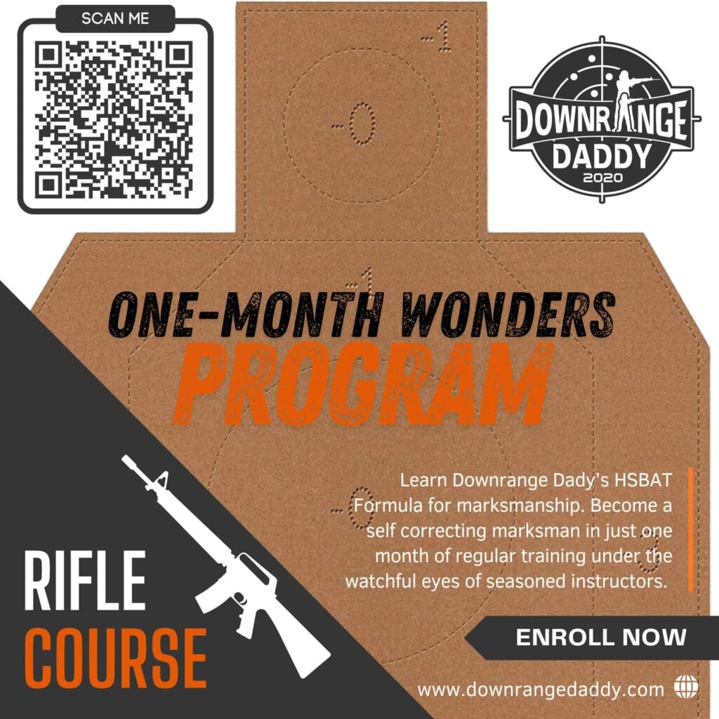 Pre-HSBAT Rifle - 1 Month Wonders - Jan 6, 2025