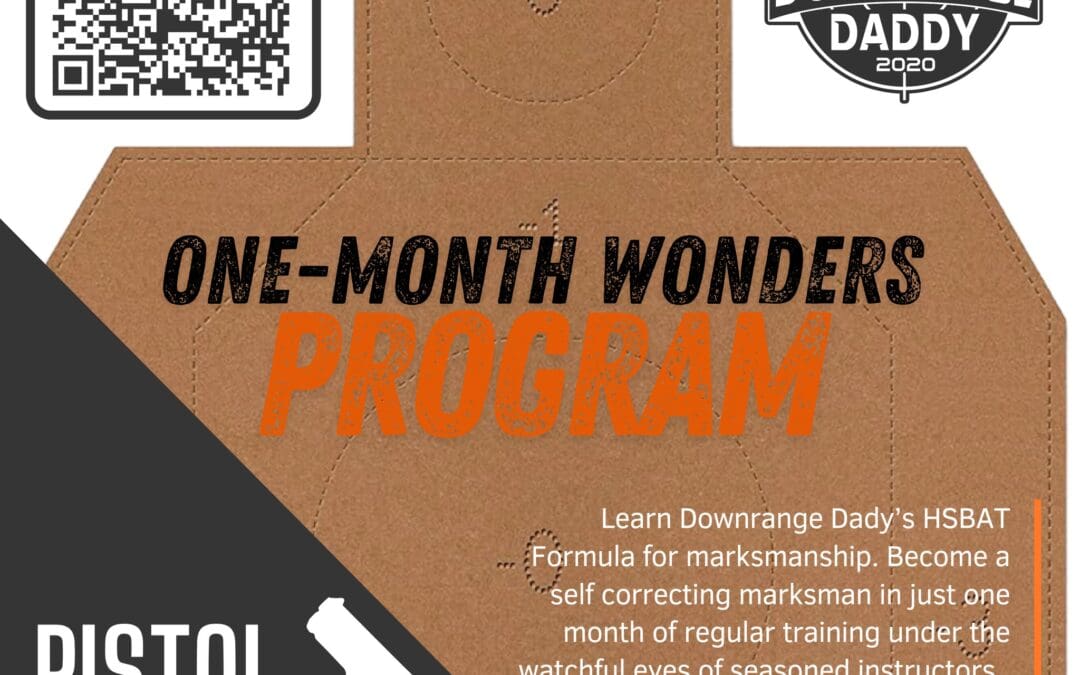 January 6, 2025 | One-Month Wonders – Pre-HSBAT Pistol/Rifle