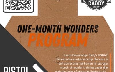 January 6, 2025 | One-Month Wonders – Pre-HSBAT Pistol/Rifle